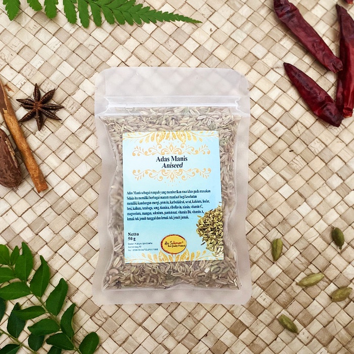 

Adas Manis Pack / Aniseed Premium Pilihan Abu Sulaiman