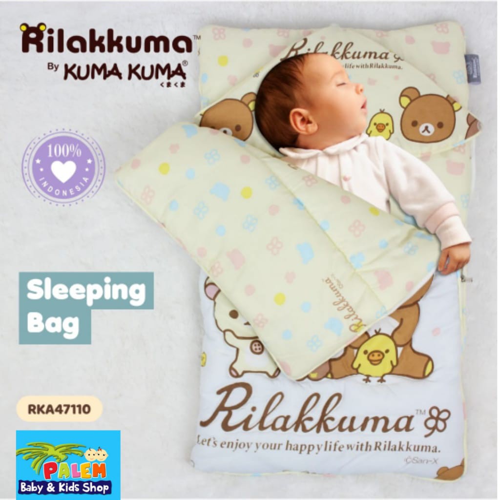 Sleeping Bag Canopy Kuma Kuma/ Alas Tidur Bayi Premium Rilakkuma by Kuma Kuma 47080