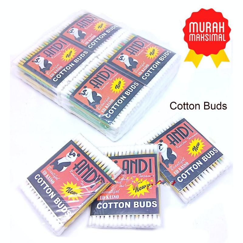 Cotton Buds Cottonbud Pembersih telinga Kapas Korek Kuping Ear pick