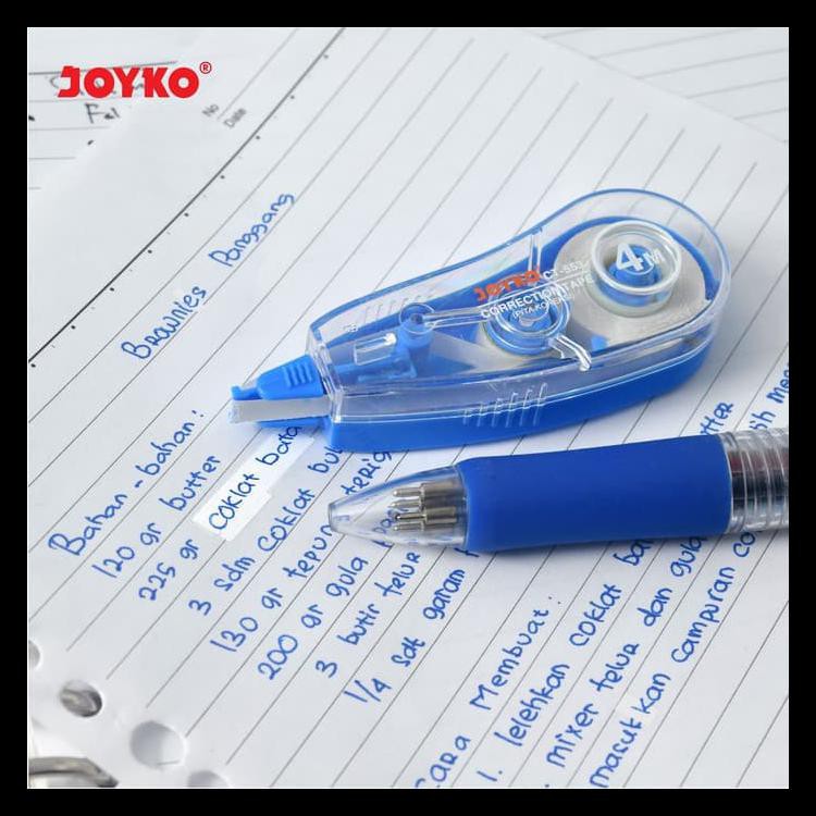 

Correction Tape / Pita Koreksi Joyko Ct-553 Gratis Ongkir