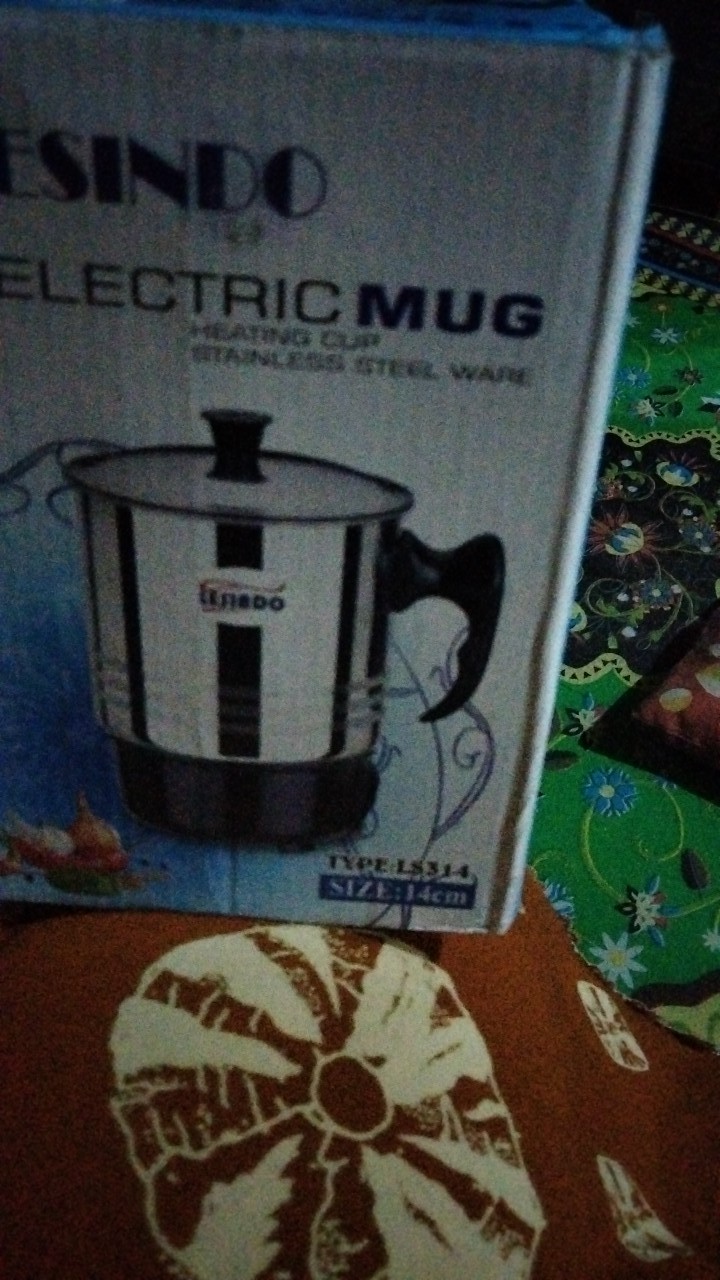 Nagada Electric Heating Cup 14cm / Teko Listrik / Mug Elektrik