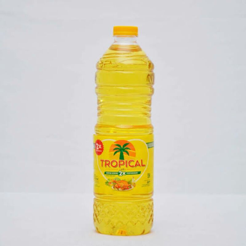 

minyak goreng reffil botol murah TROPICAL isi 1L liter