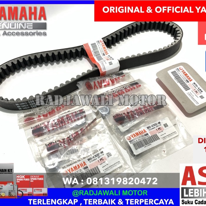 V-BELT VANBELT SET AEROX 155 ASLI ORIGINAL YAMAHA