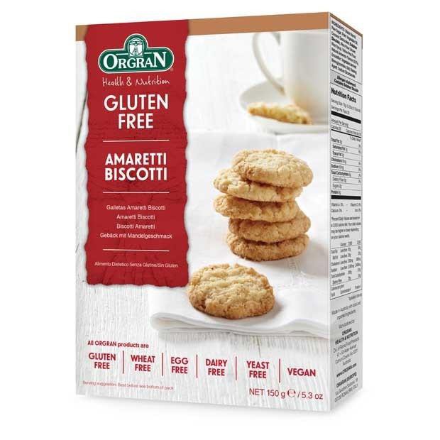 Orgran Amaretti Biscotti | Gluten Free Snack | CFGF GFCF | Autis Food