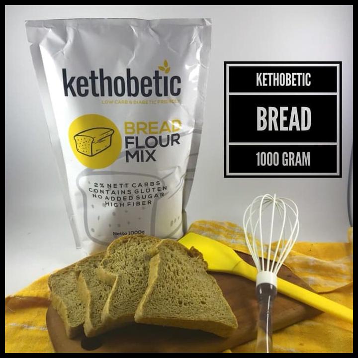 

Ketobetic Bread 1 Kg Tepung Keto Khusus Roti
