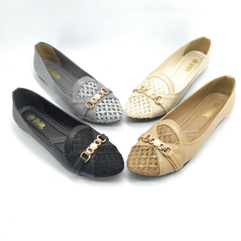 ANDIS Sepatu Flatshoes Wanita REINA SR05