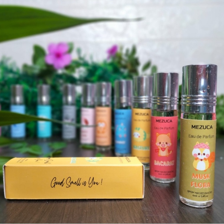 Parfum Roll On 6 ML Non Alcohol Mezuca Minyak Wangi Inspired Perfume Tanpa Alkohol BPOM Parfum Geamoore-6