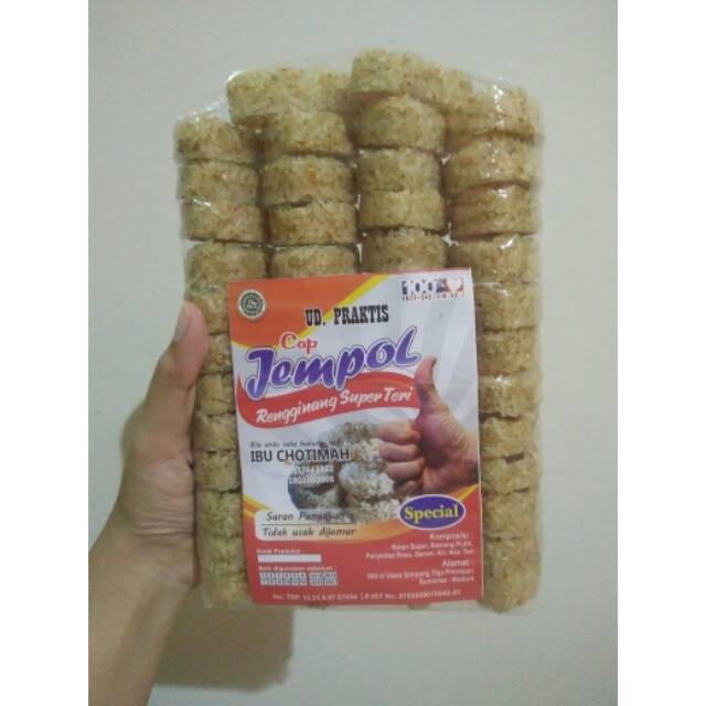 

Rengginang Cap Jempol Spesial (Rengginang Super Teri) asli madura