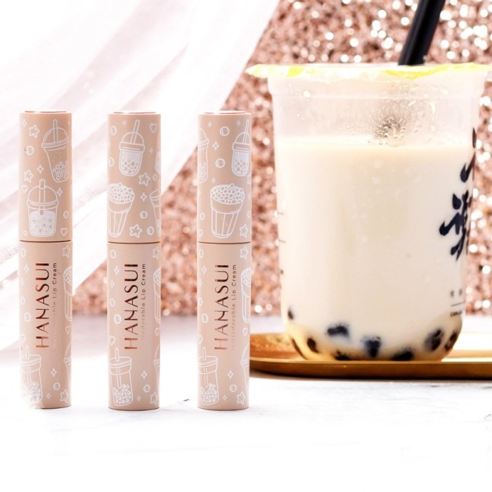 Hanasui - Mattedorable Lip Cream Boba Edition - BPOM