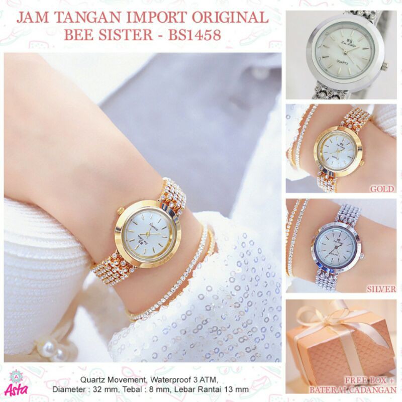 Jam Tangan Wanita Bee Sister BS1458