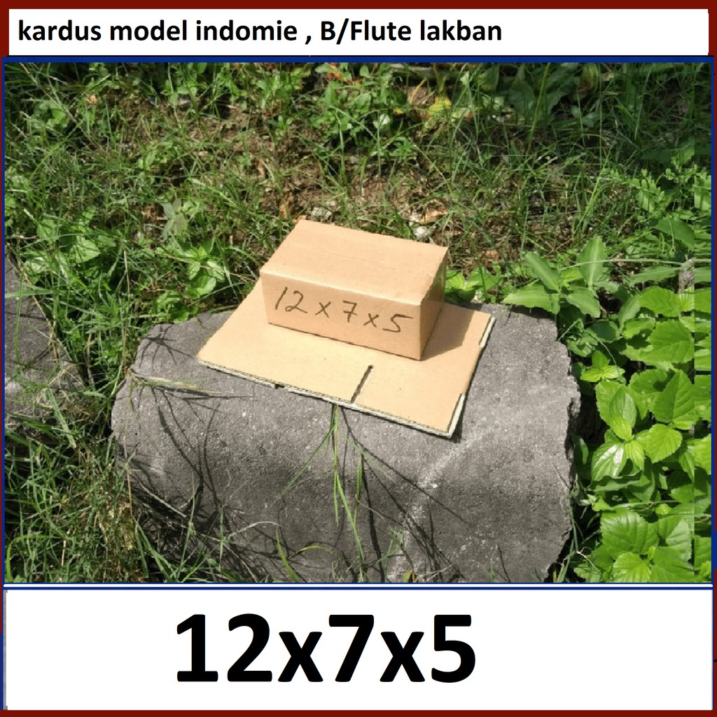 

Kardus 12x7x5 cm IND
