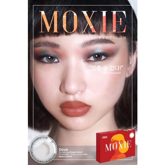 [FREE LENSCASE] SOFTLENS MOXIE 14.5MM NORMAL &amp; MINUS (-0.50 s/d -6.00) BY EXOTICON