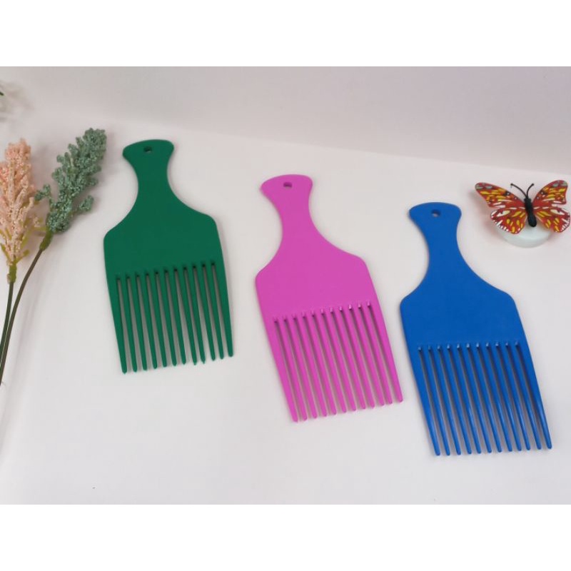 Sisir Rambut Garpu Besar Isi 1pcs  Sisir Rambut Garpu  Doff Warna