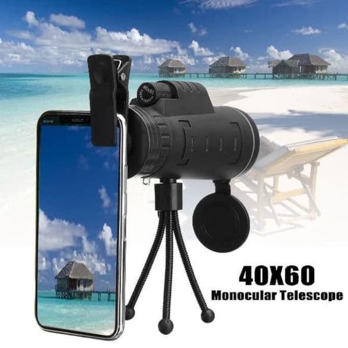 Telescope Monocular Teleskop 40x60 HD Super Zoom Teropong Hp 40 x 60 k