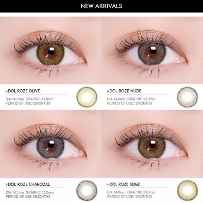 KUPAKESOFTLENS Idol Roze Natural Softlens By Princess