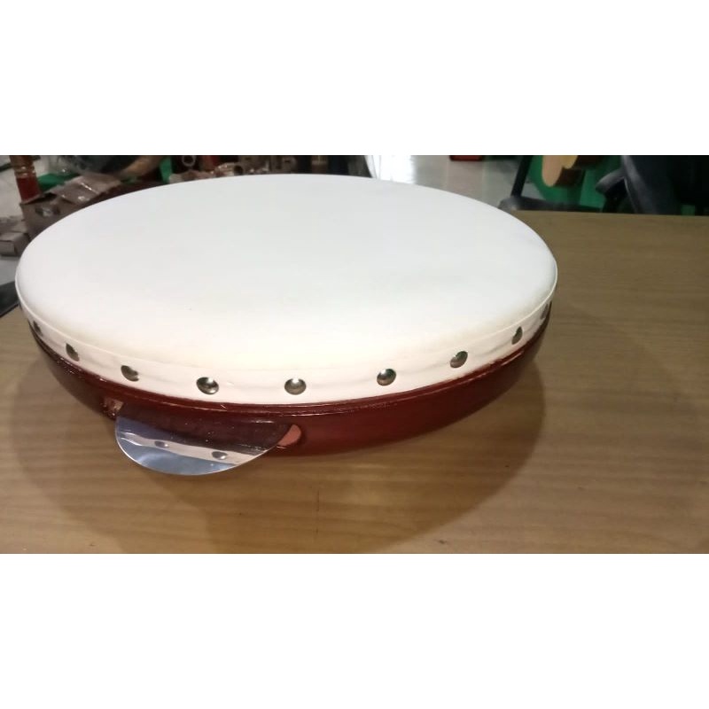 Banjari Rebana Hadroh Albanjari Terbang Kulit Kambing Diameter 30 cm 30cm Hadrah Habib Syech Habbib 