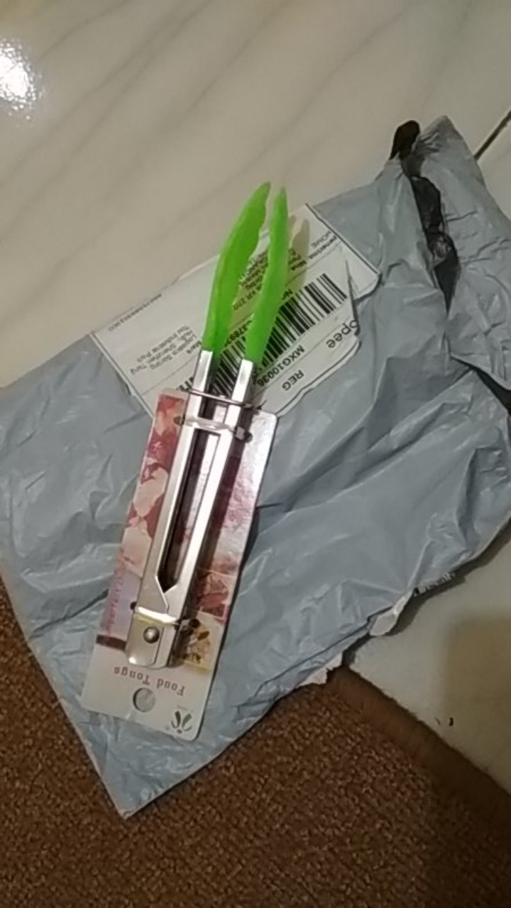 Capitan Untuk Menyajikan Bbq Salad: Peralatan Dapur Bahan Stainless Steel Dan Silikon