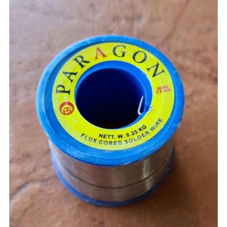 Timah Solder Paragon 0,25kg 250gr 0,8 mm