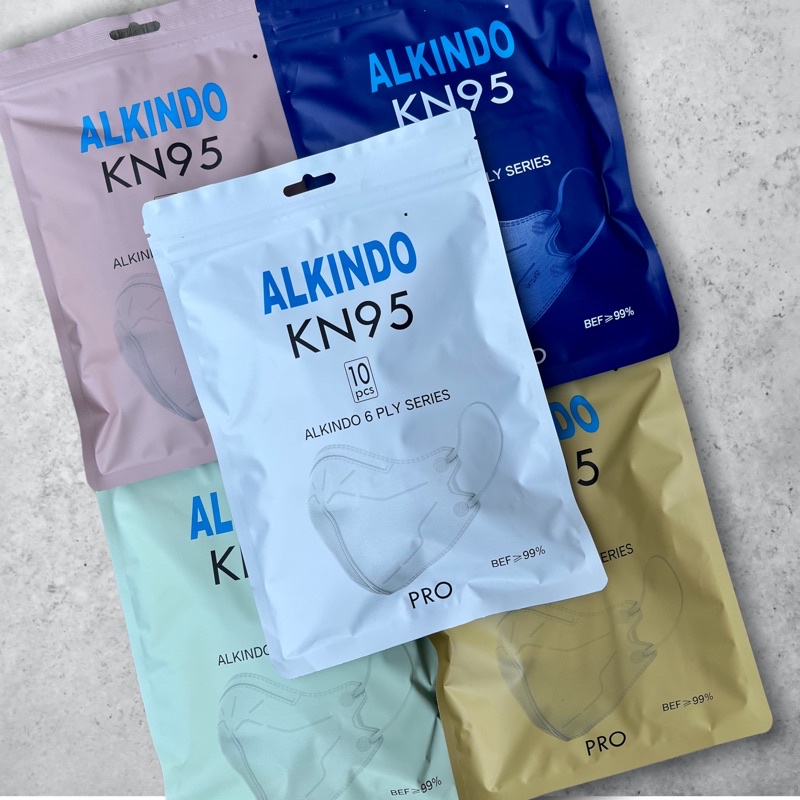 New Masker KN95 Pro ALKINDO / MOUSON / WEMAZE / WEMASK Premium Quality ini