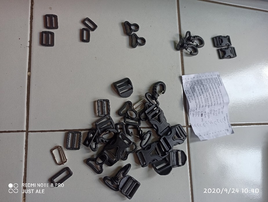 Gesper Ring Keu Keu Kew Kew Kait Plastik 2 Cm Jual Per Biji