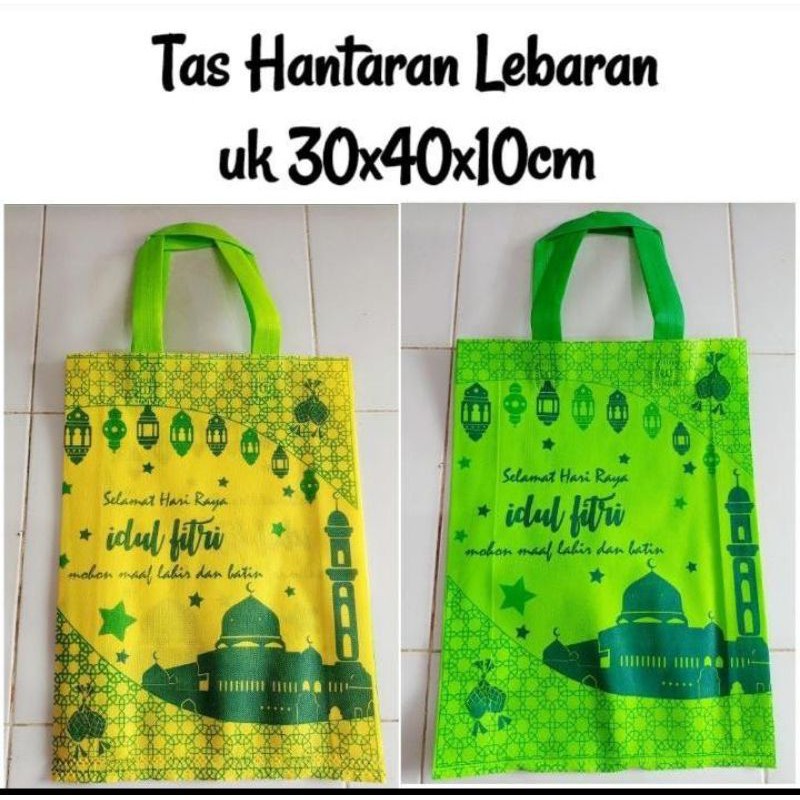 

Tas Hantaran Lebaran 12 pcs printing bolak balik bahan tebal