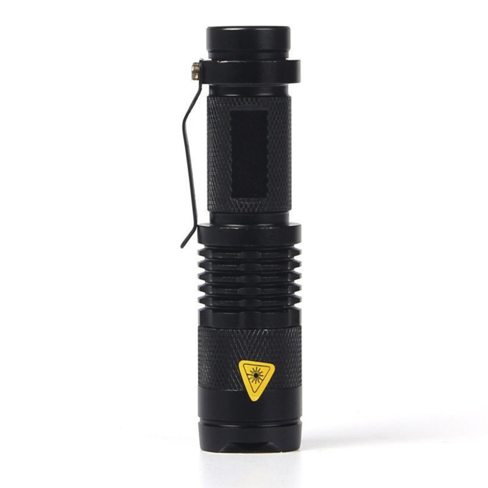 TaffLED Senter LED 395nm Waterproof Pocketman P1 Ultraviolet - Black