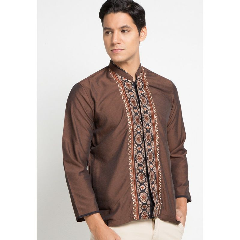 baju koko lengan pendek-sizeXXXL