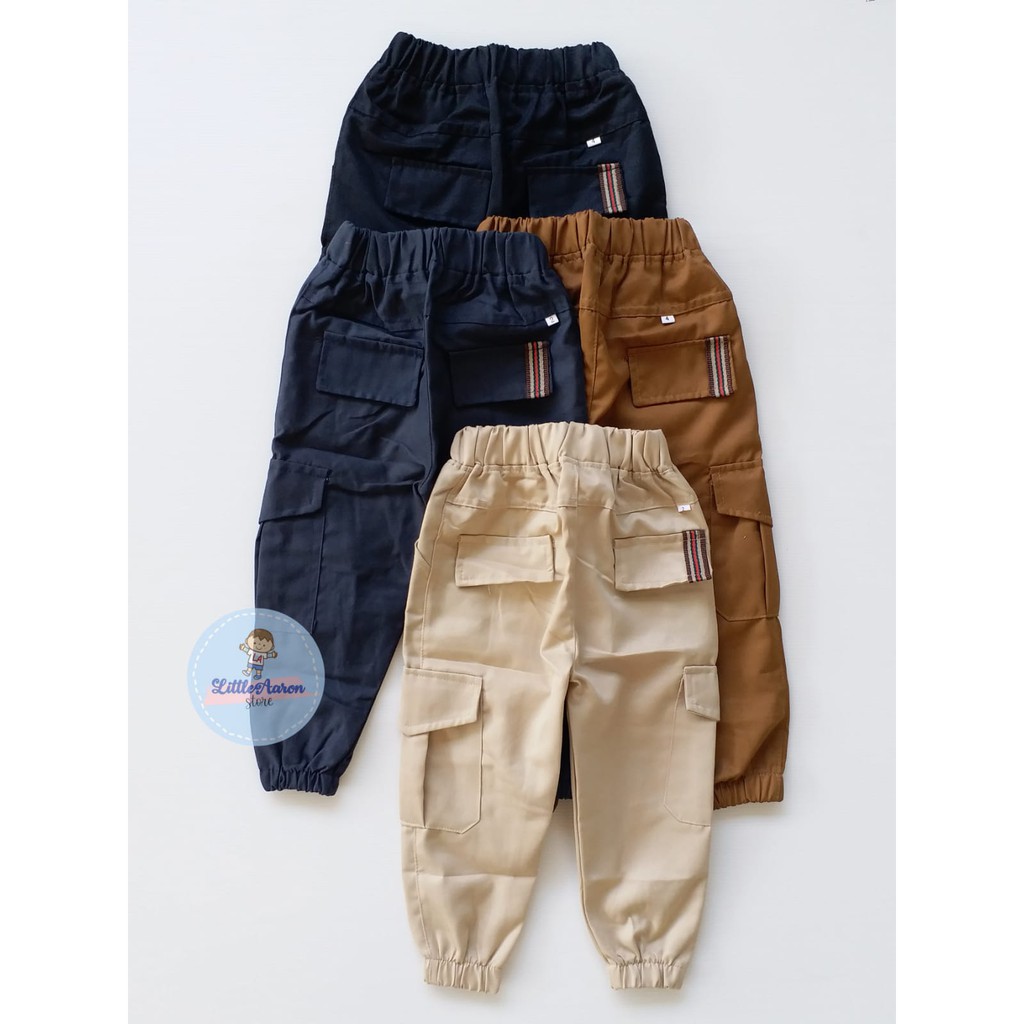 LittleAaron CELANA PANJANG CARGO A celana pants anak laki premium