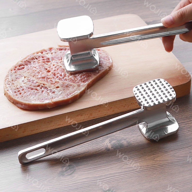 Pemukul Palu Gepukan Pengempuk Daging Meat Hammer Stainless Steel Tenderizer