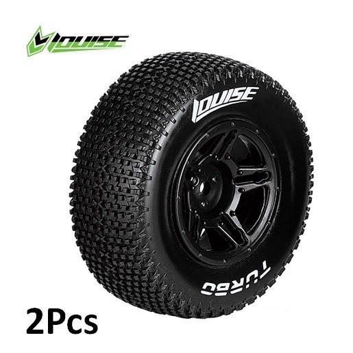 Louise 1/10 SC-Turbo SCT TIRE HEX 12MM Traxxas Slash Ultima SCRT10 Ban Rc L-T3147SBTR Louiserc