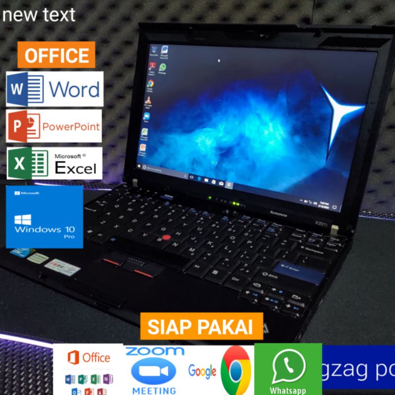 laptop Lenovo core i3 Ram 4Gb / SSD  windows 10 - mulus