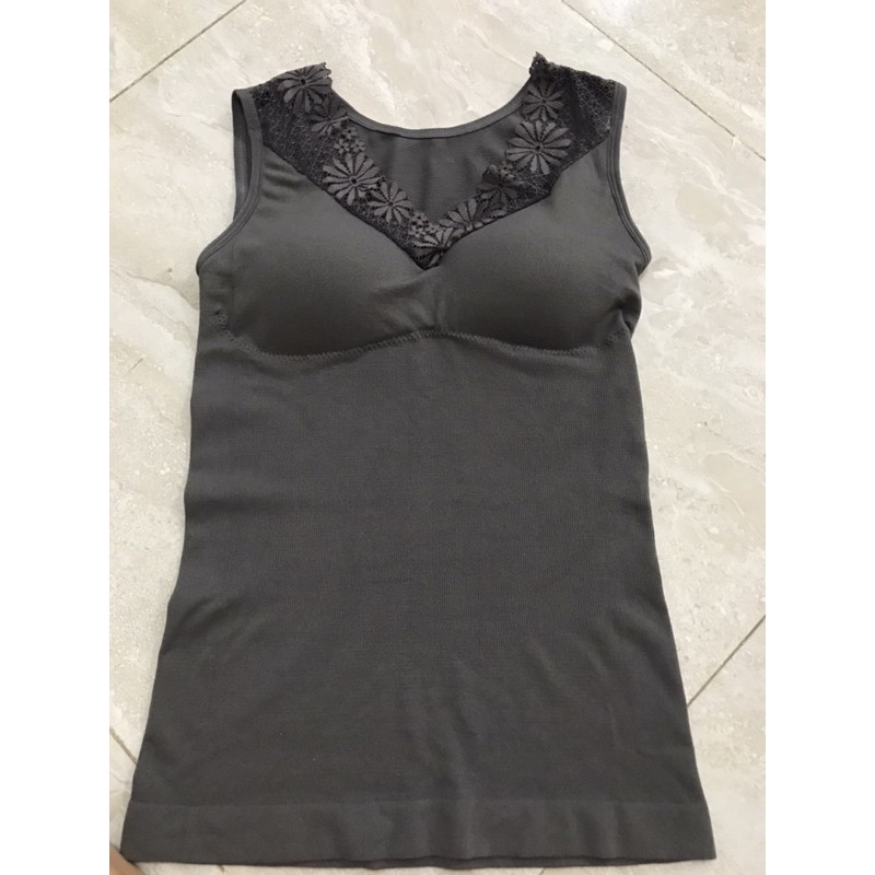 CaKorset tanktop membentuk badan pelangsing sexy dalaman camisole