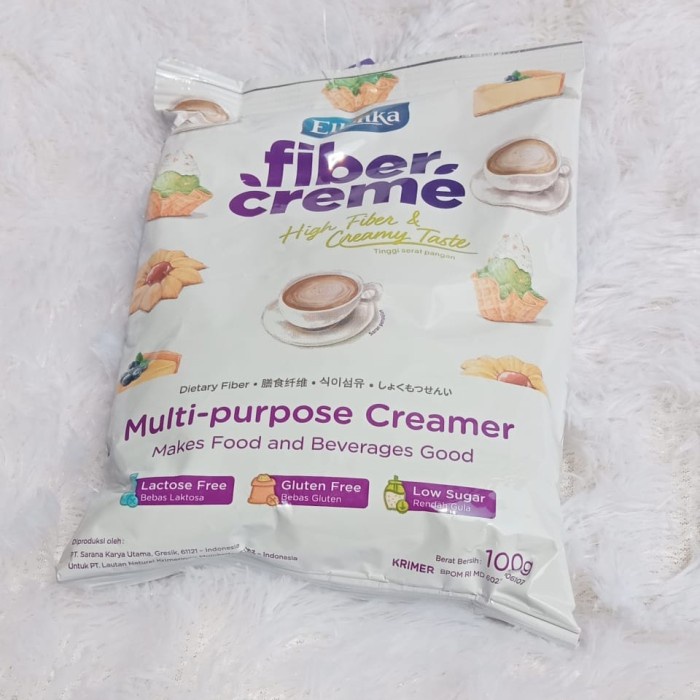 

Krimer- Fiber Creme Ellenka 100Gr (Pengganti Santan &Susu) -Krimer.