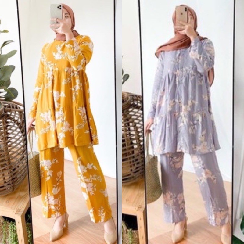 ONE SET RAYON PREMIUM MURAH  / MAPLE SET DAILY SET RAYON SETELAN  BKK ONESET RAYON / SETELAN