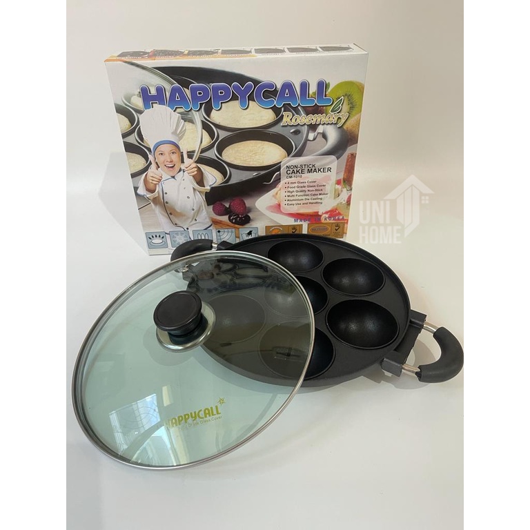 Cetakan Kue 7 Cekung Happy Call- Cetakan Bikang Ambon 7Cekung