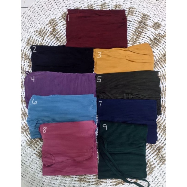 Kerudung Bergo Maryam tanpa pet