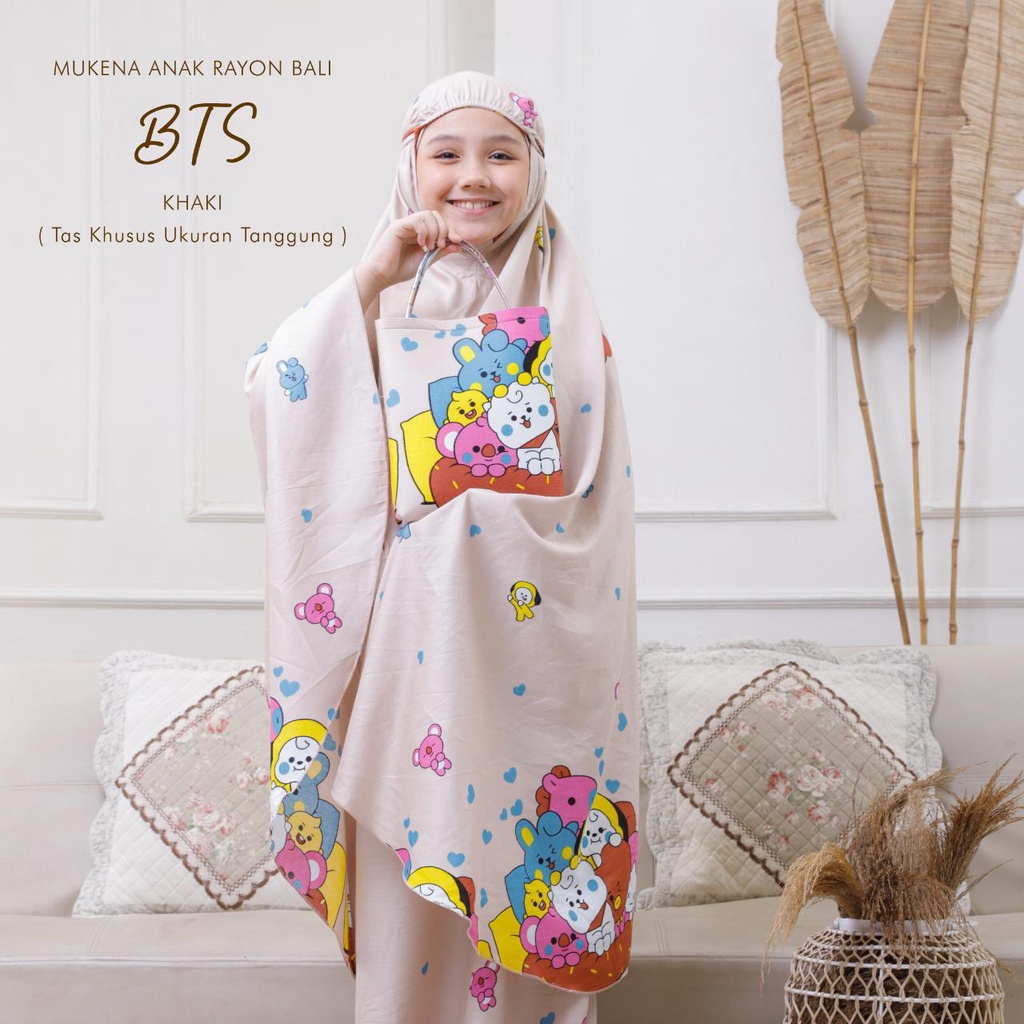 PUSAT MUKENA TASIK - MUKENA ANAK BALI RAYON MOTIF BTS