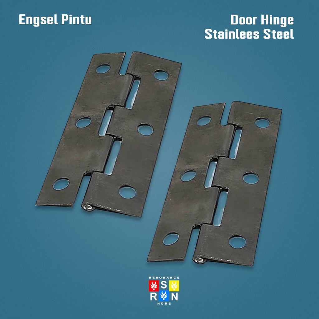 Engsel Kupu Plat Besi 3 Inci Hinges Resonance Home