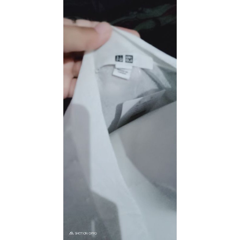 uniqlo cardigan rajut new putih