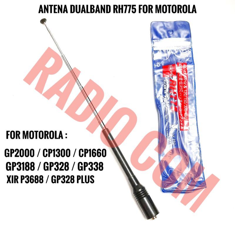 ANTENA HT MOTOROLA GP2000 CP1660 CP1300 GP328 GP338 GP3188 XIR P3688 DUALBAND ANTENA TARIK