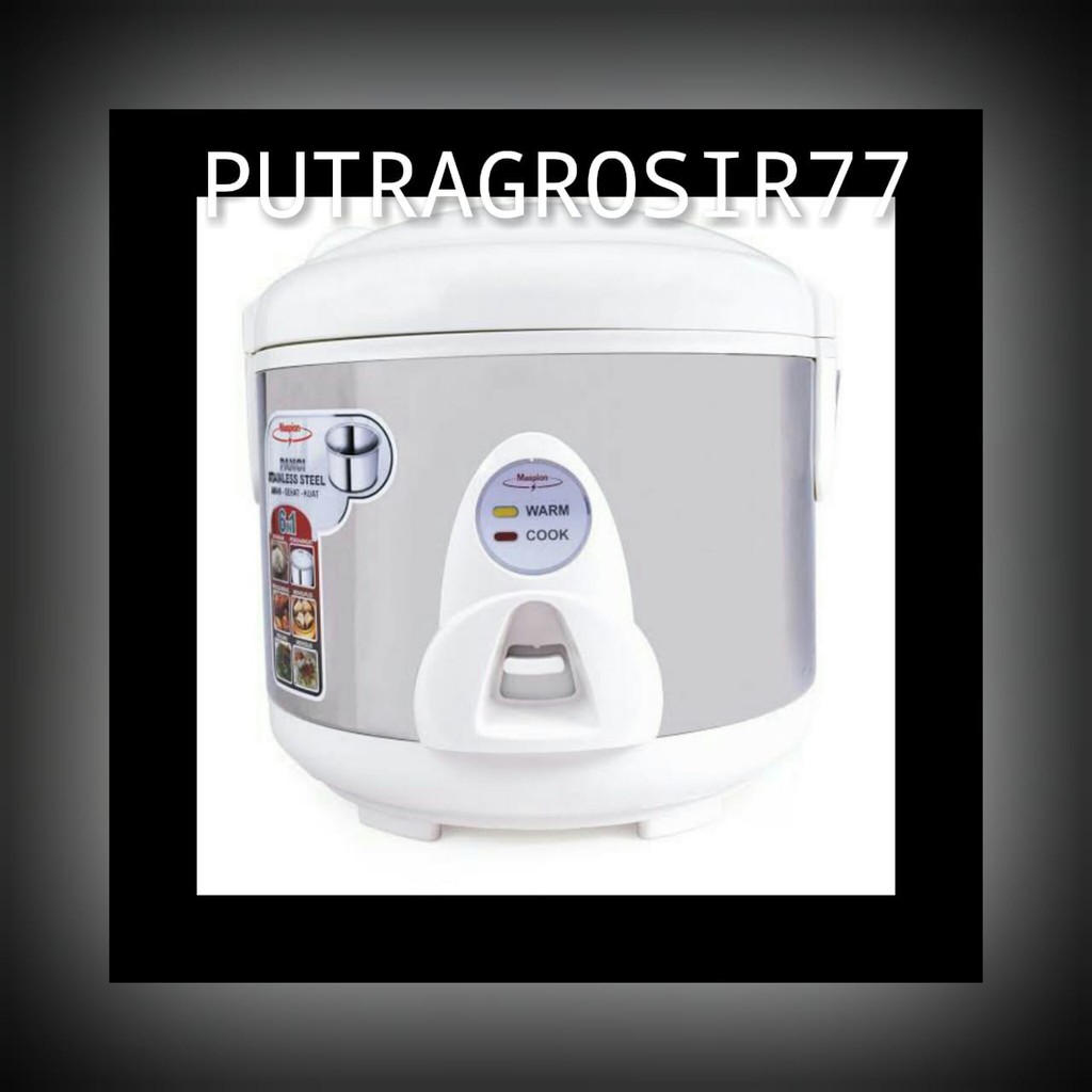 MASPION RICE COOKER MINI MRJ-109SS(1LTR)PANCI STAINLESS