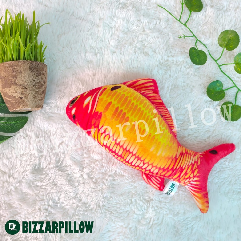 Bizzarpillow Bantal Ikan Hias Koi Size S BZ063