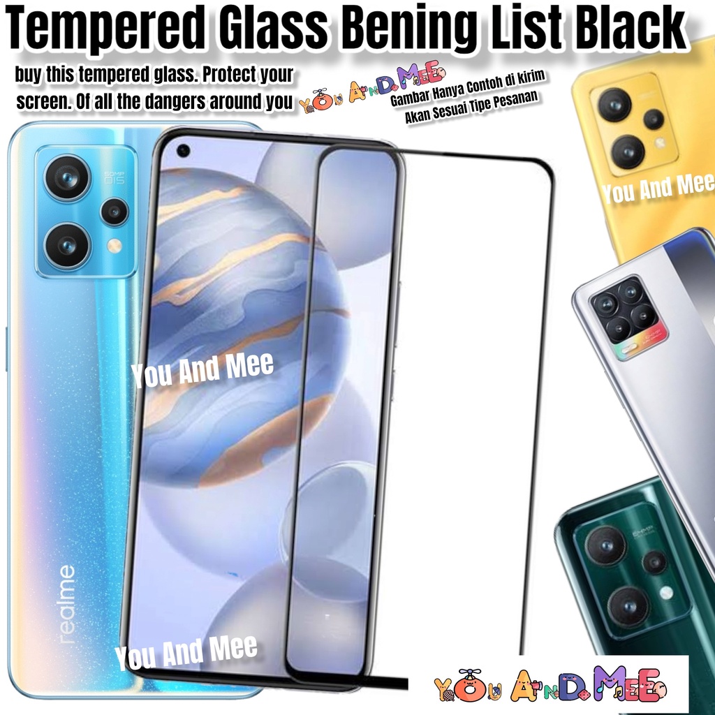 TG Temperd Glass REALME GT 2/GT 2PRO/GT Neo 2/GT Master/GT Master EDITION/ X XT X2 X2PRO X3-Superzoom Tempered KACA BENING-CLEAR-GLOSSY/Tempred Full Cover-Ful Coverage Antigores-Gores Anti/Layar List Hitam-Black/Tanpa-Tidak Ada Lis GTMaster Super zoom PRO