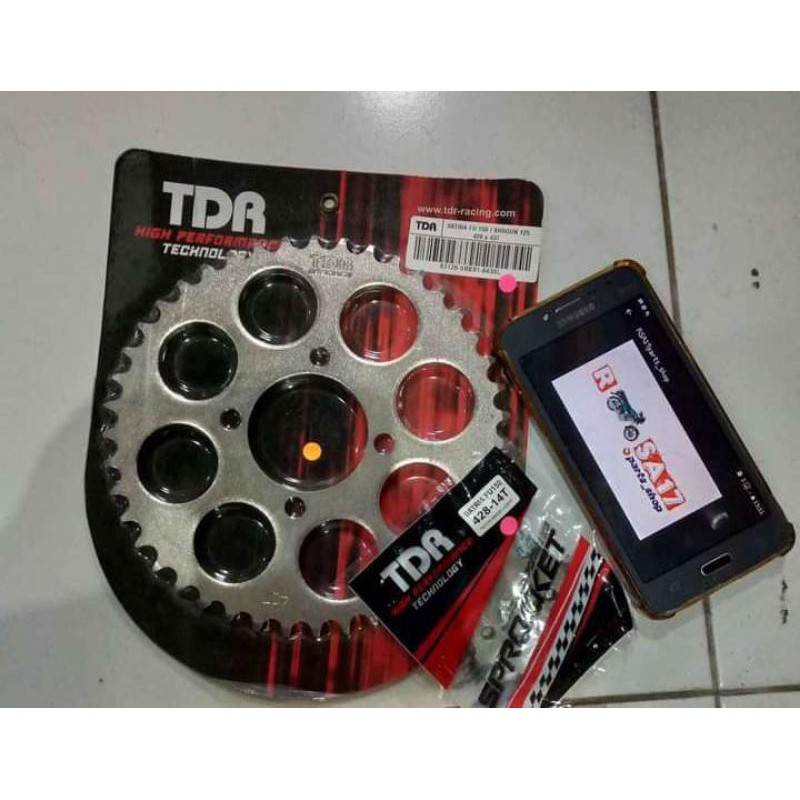 GIR GEAR SATRIA FU 150 DEPAN & BLK TDR ORIGINAL