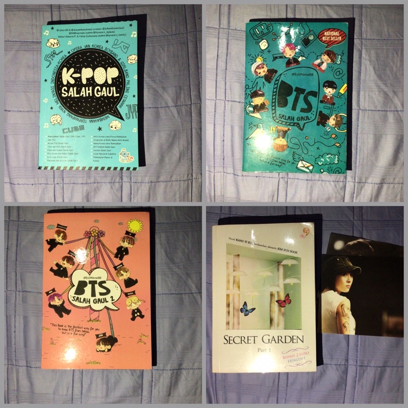 Kpop salah gaul, BTS salah gaul, Secret garden | buku bacaan