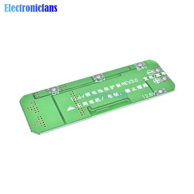 BMS 3S 20A Li-ion Baterai Lithium 18650 Charger Perlindungan Papan PCB BMS 12.6 V Sel