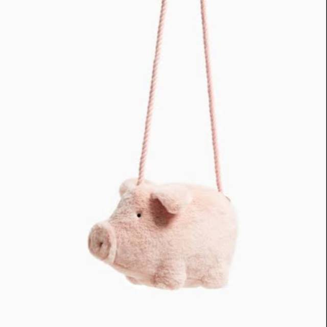 Zara - Faux Fur Little Pig Bag Original (second)