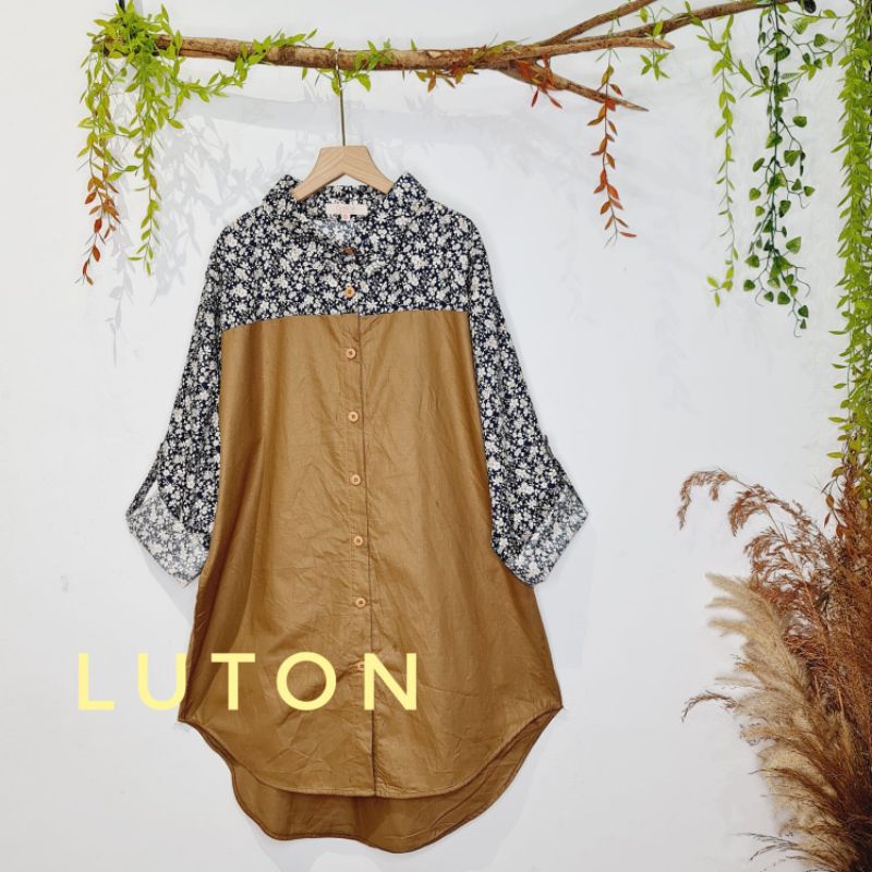 MARA BLOUSE KEMEJA OVERSIZE - LUTON