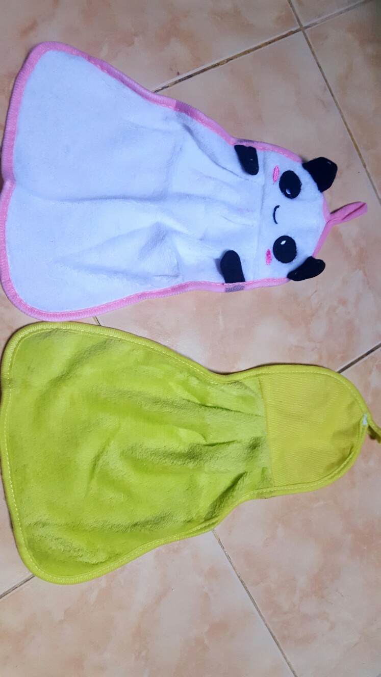 [25 Gr] Kain Lap Tangan Karakter / Polos Handuk Polos Kain Lap Hand Towel