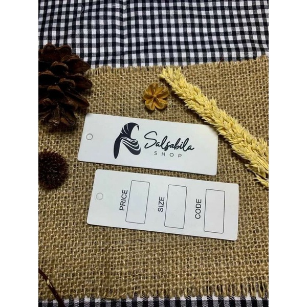 

Label Hang Tag Custom Label Baju Custom , hangtag , handtag , hantag